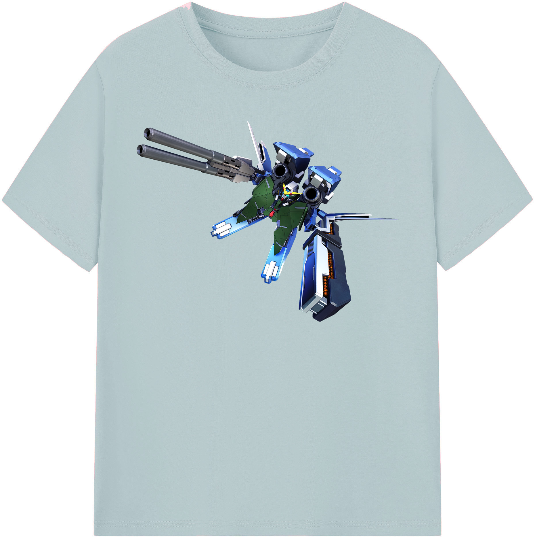 （画像用） 機動戦士ガンダム Mobile Suit Gundam 綿100％半袖Tシャツ（フロントプリント）